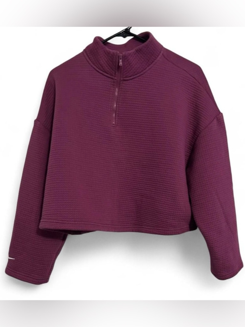 Nike Tech Cropped Quarter Zip